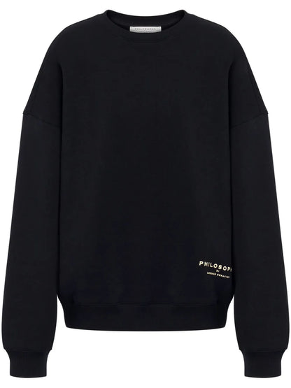 Long-Sleeve Cotton Sweatshirt