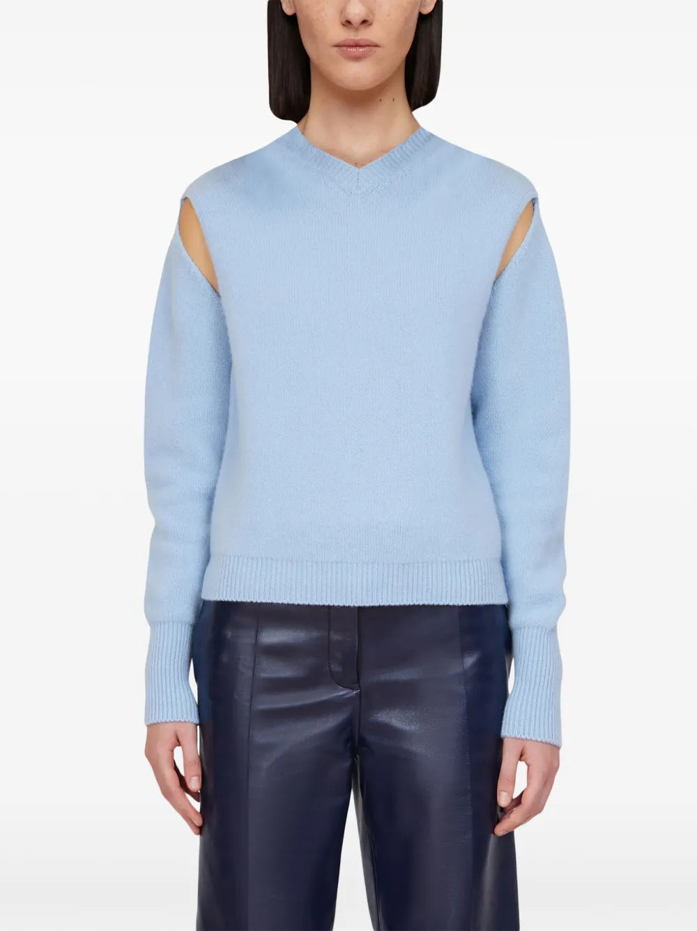 Layered Cashmere Sweater