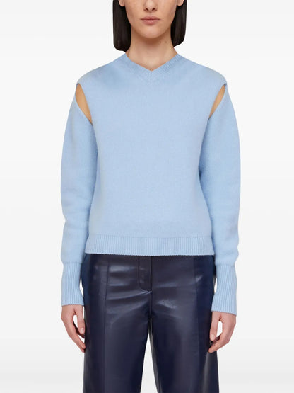 Layered Cashmere Sweater
