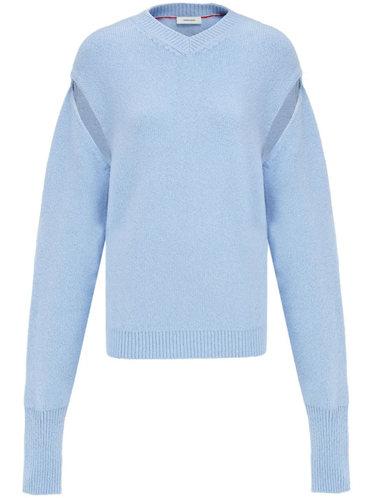 Layered Cashmere Sweater