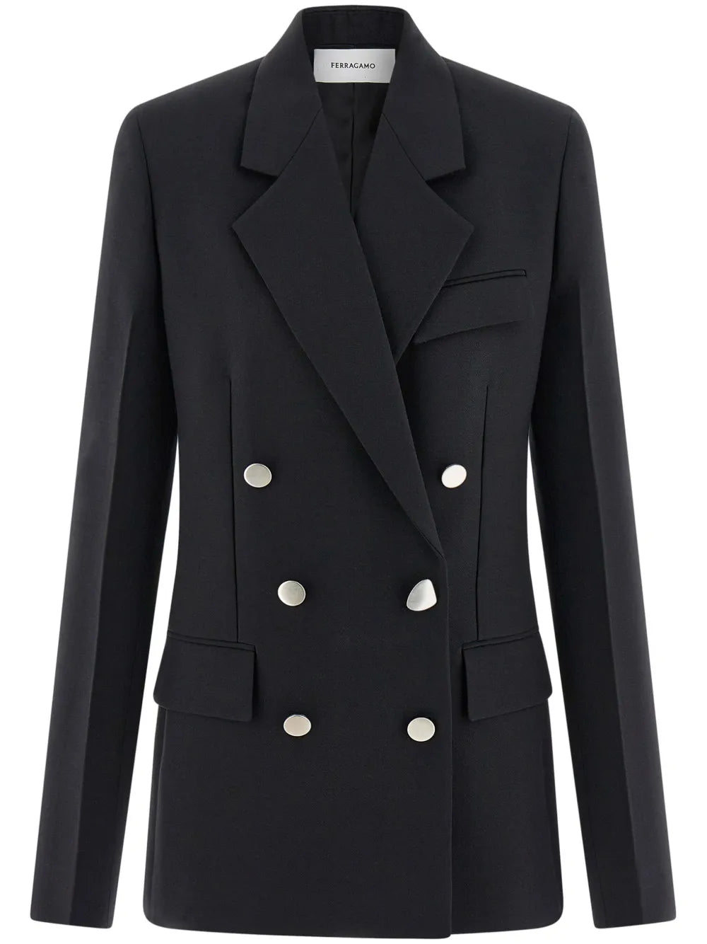 Double Breasted Wool Blazer
