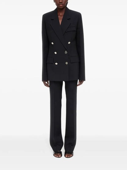 Double Breasted Wool Blazer
