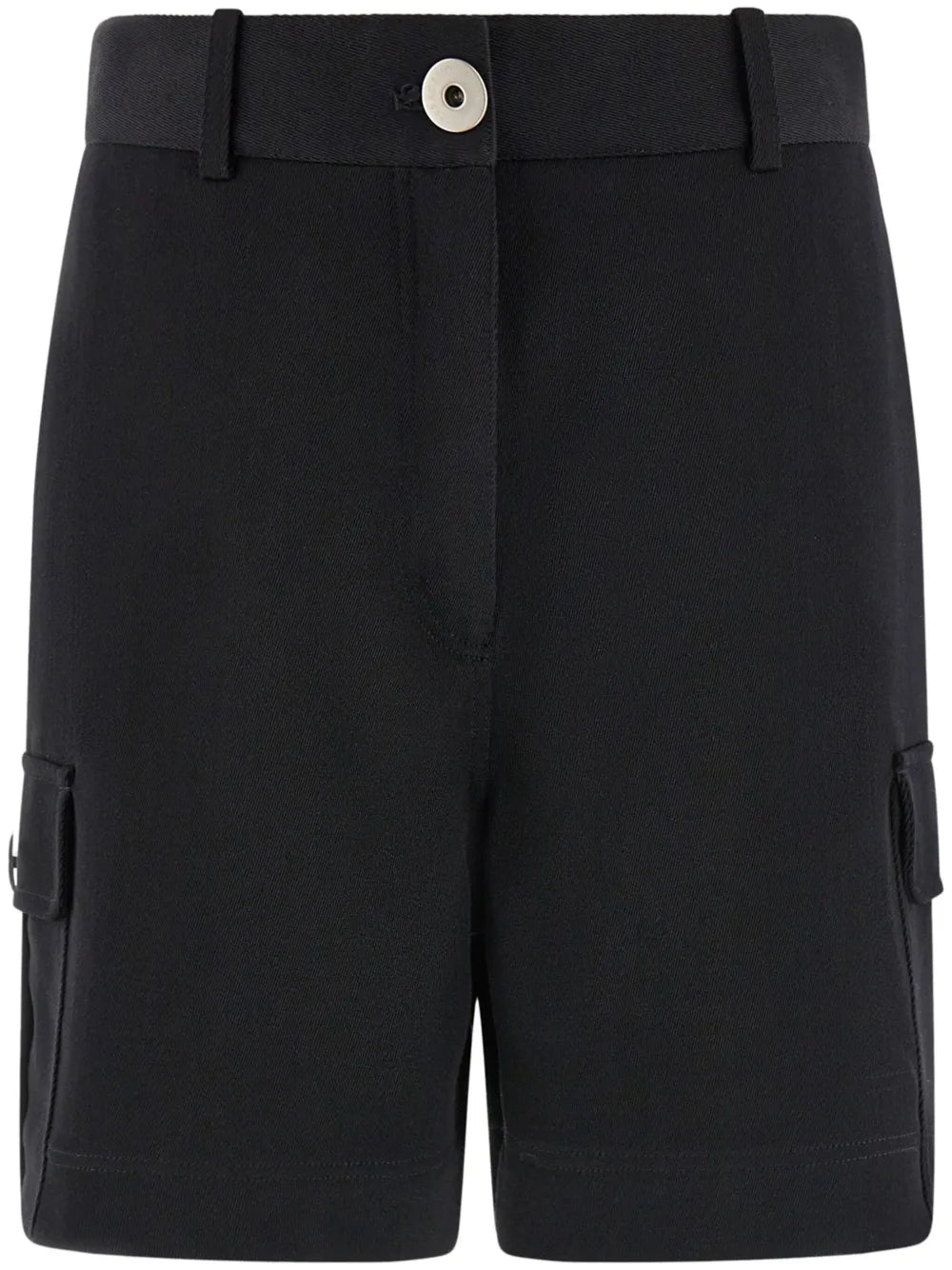 Virgin Wool Utility Shorts
