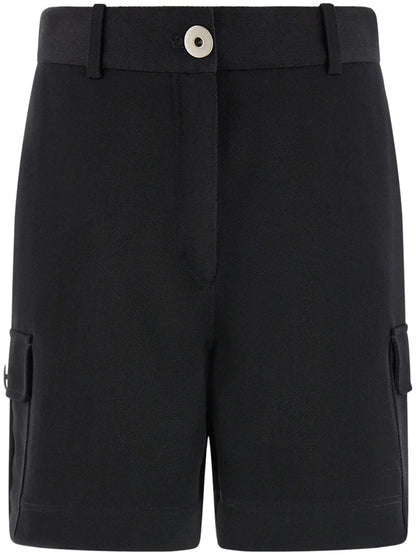 Virgin Wool Utility Shorts