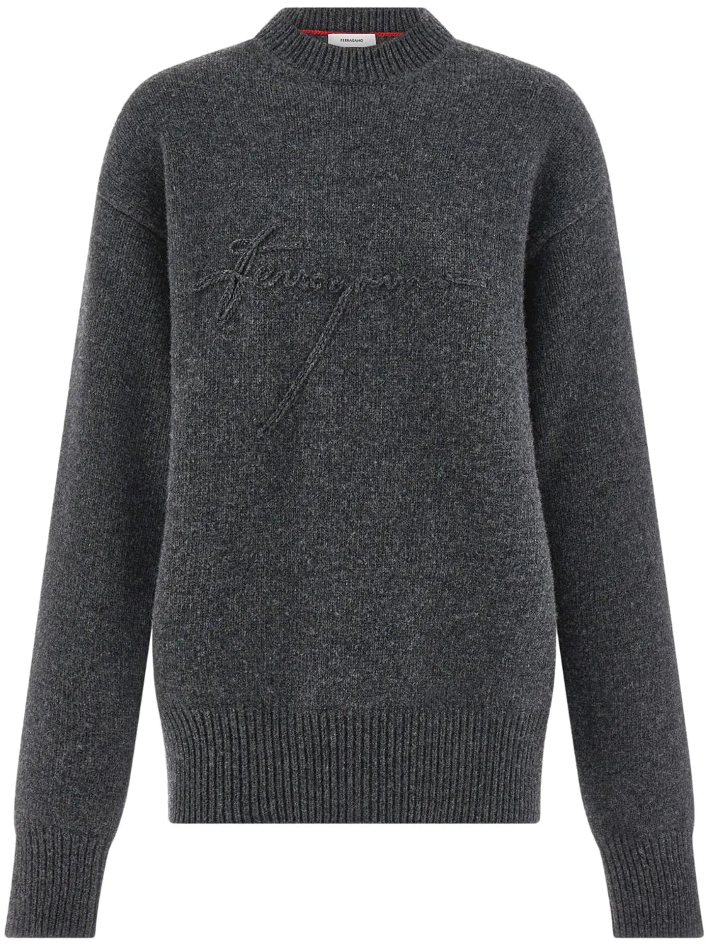 Virgin Wool Crew Neck Sweater