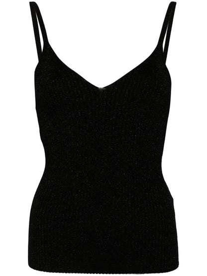Ribbed-Knit Top