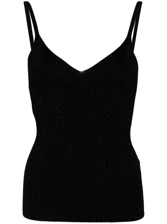 Ribbed-Knit Top