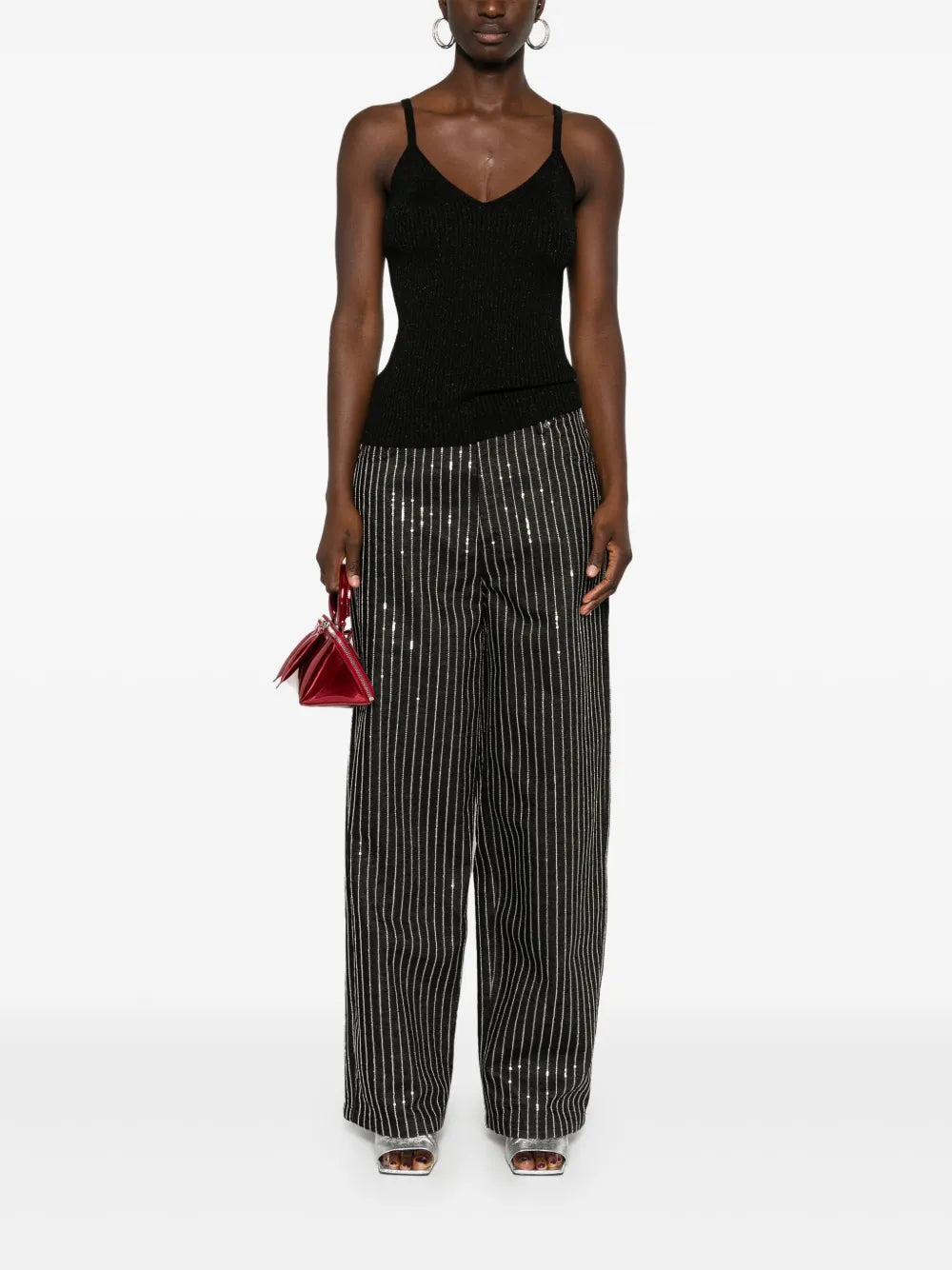 Ribbed-Knit Top
