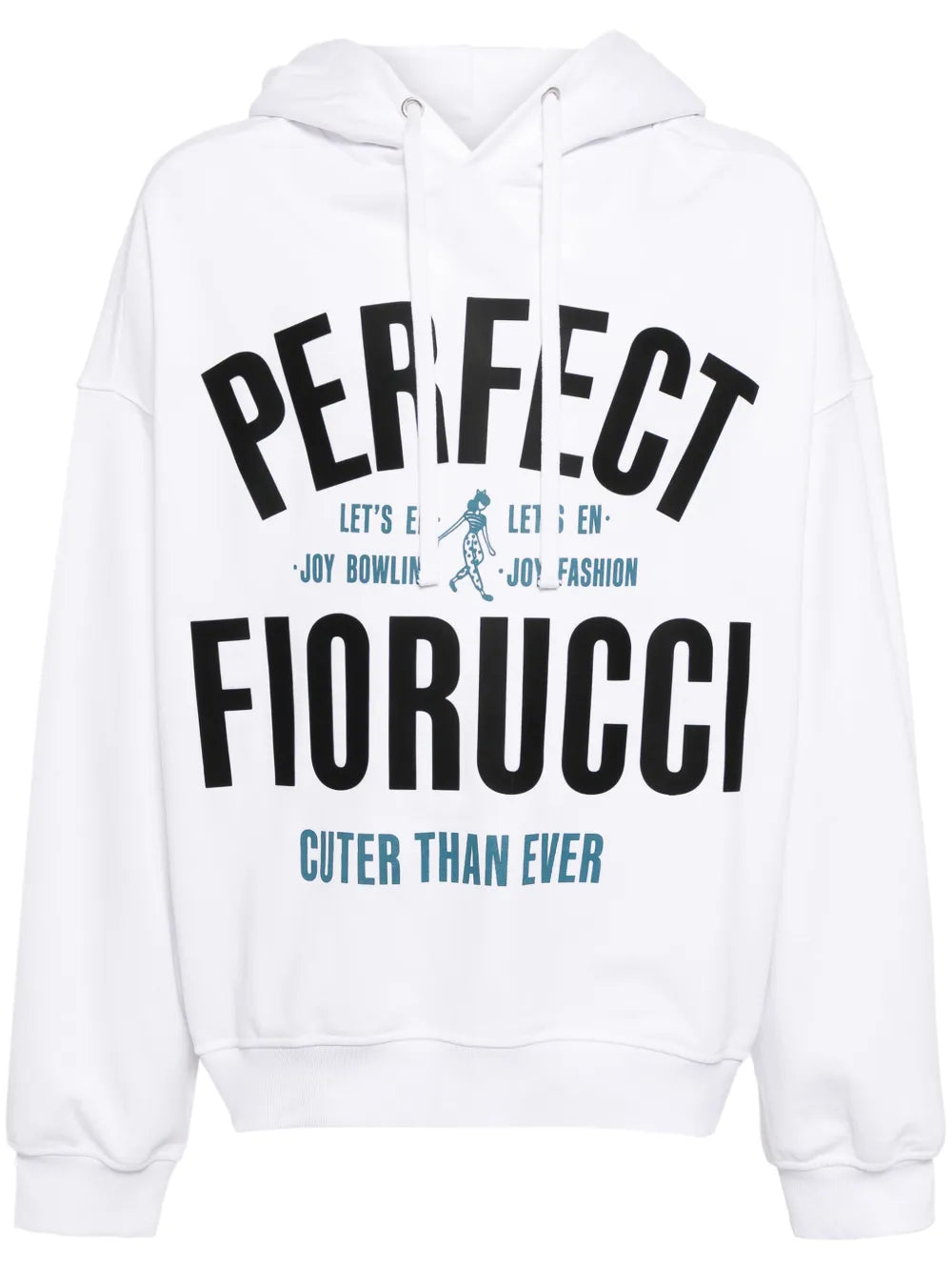 Perfect Fiorucci-Print Cotton Hoodie
