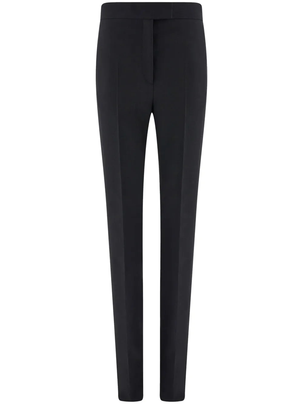 High-Rise Tapered-Leg Trousers