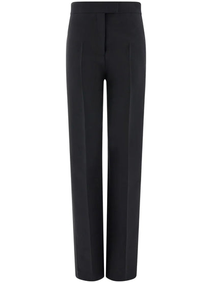 Press-Crease High-Rise Trousers