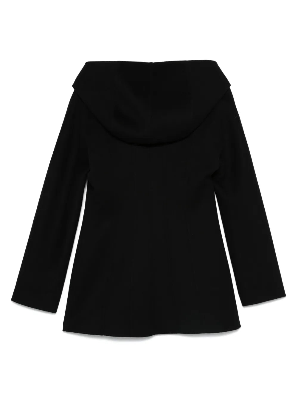 Hooded Wool Peacoat