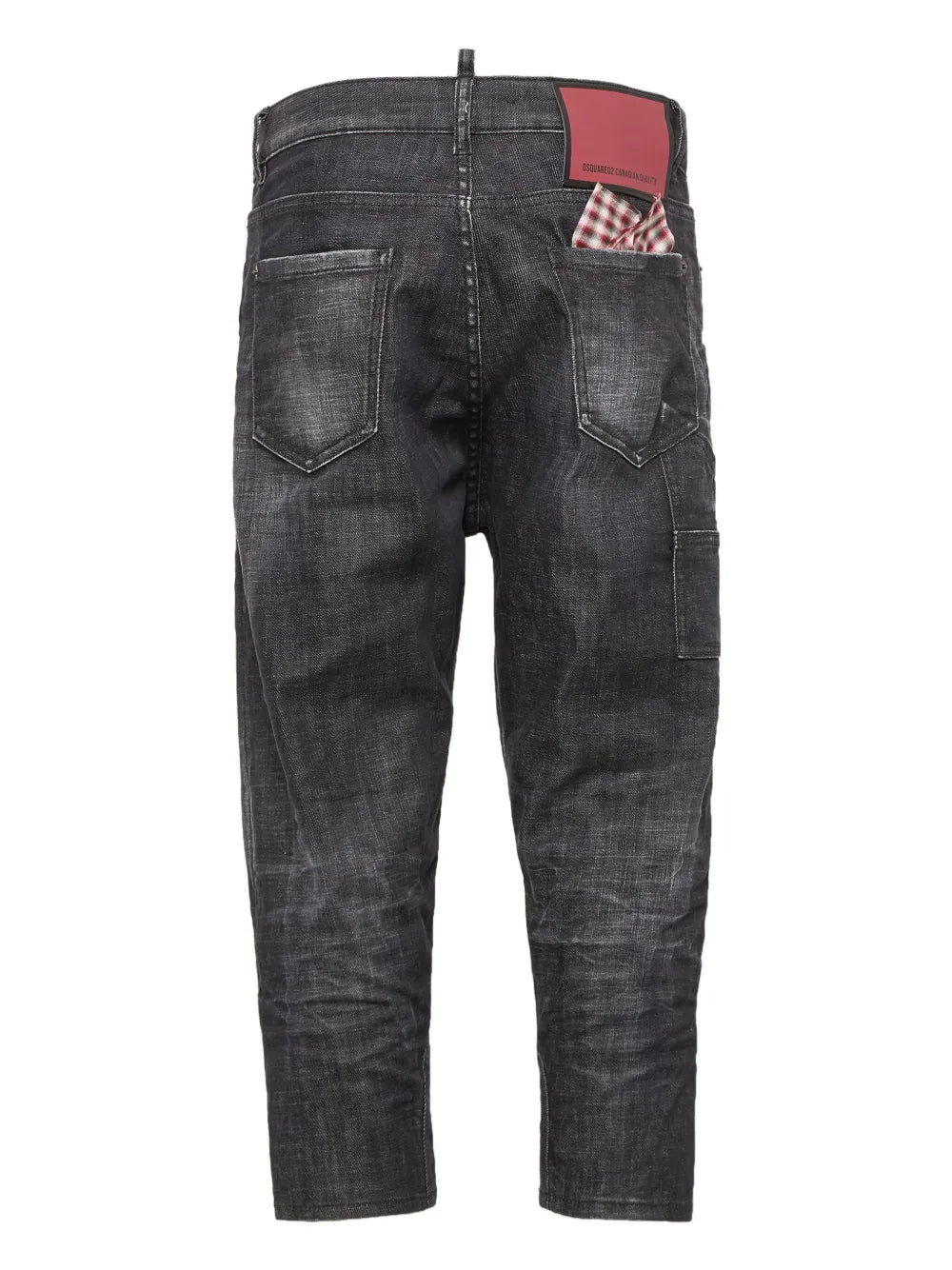 Low-Rise Cropped Jeans