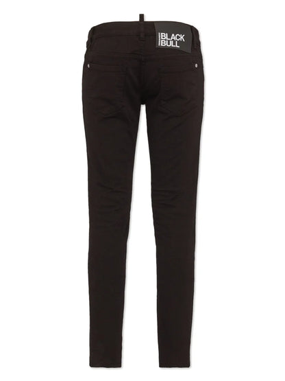 Low-Rise Skinny Trousers