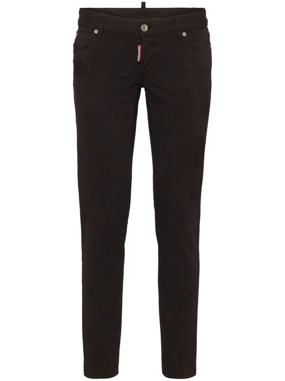 Low-Rise Skinny Trousers