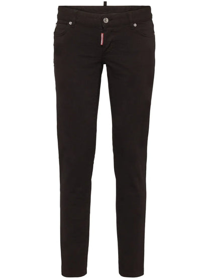 Low-Rise Skinny Trousers