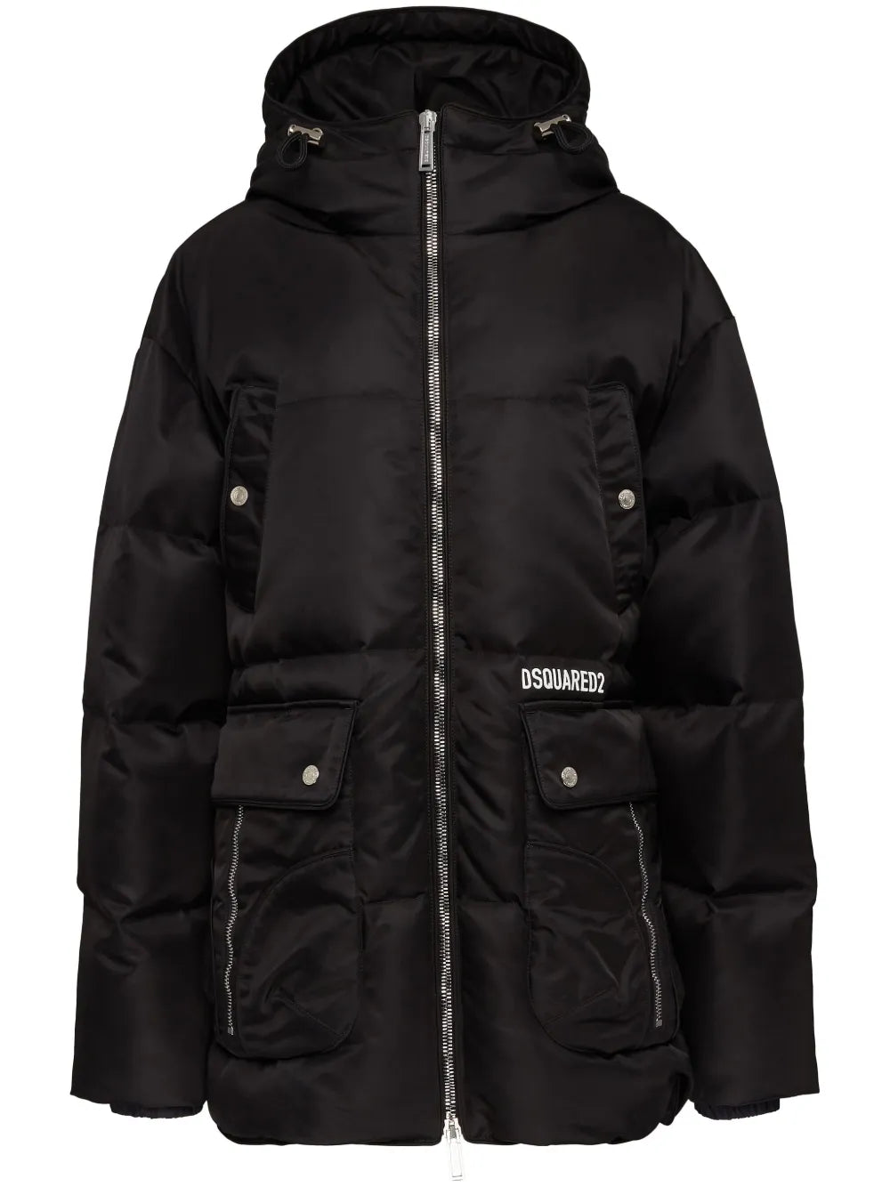 Quilted Hooded Coat