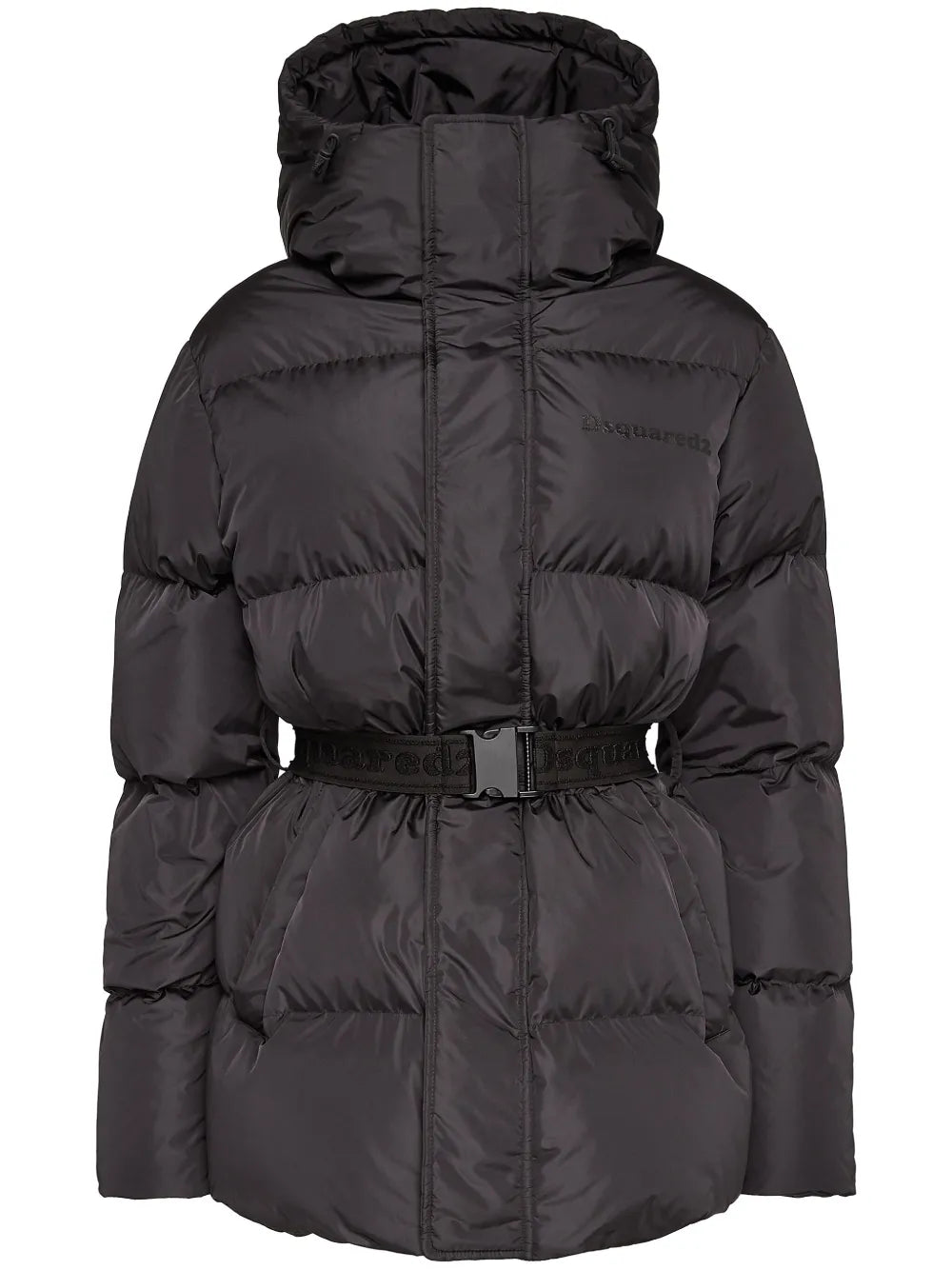 Belted Puffer Coat