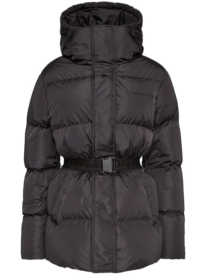 Belted Puffer Coat