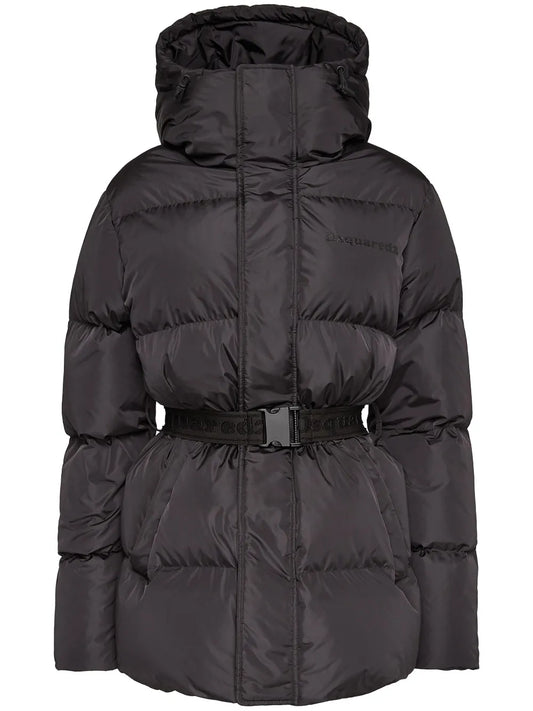 Belted Puffer Coat