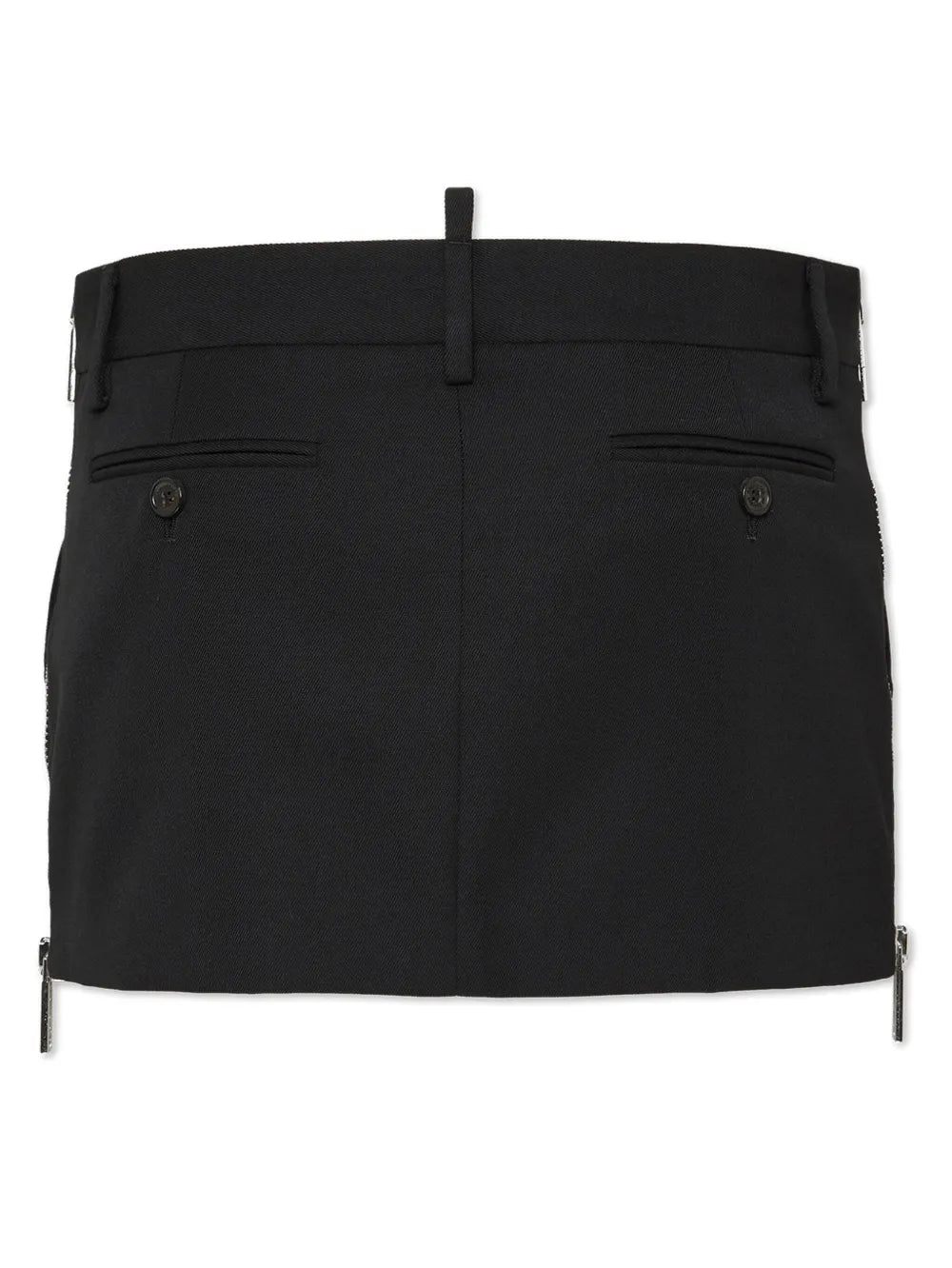 Side-Zip Mini Skirt