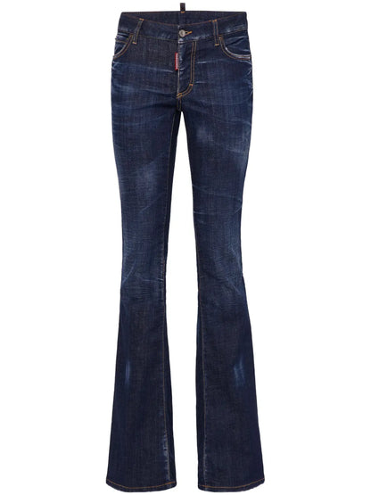 Flared Denim Jeans