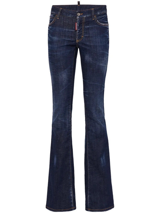 Flared Denim Jeans