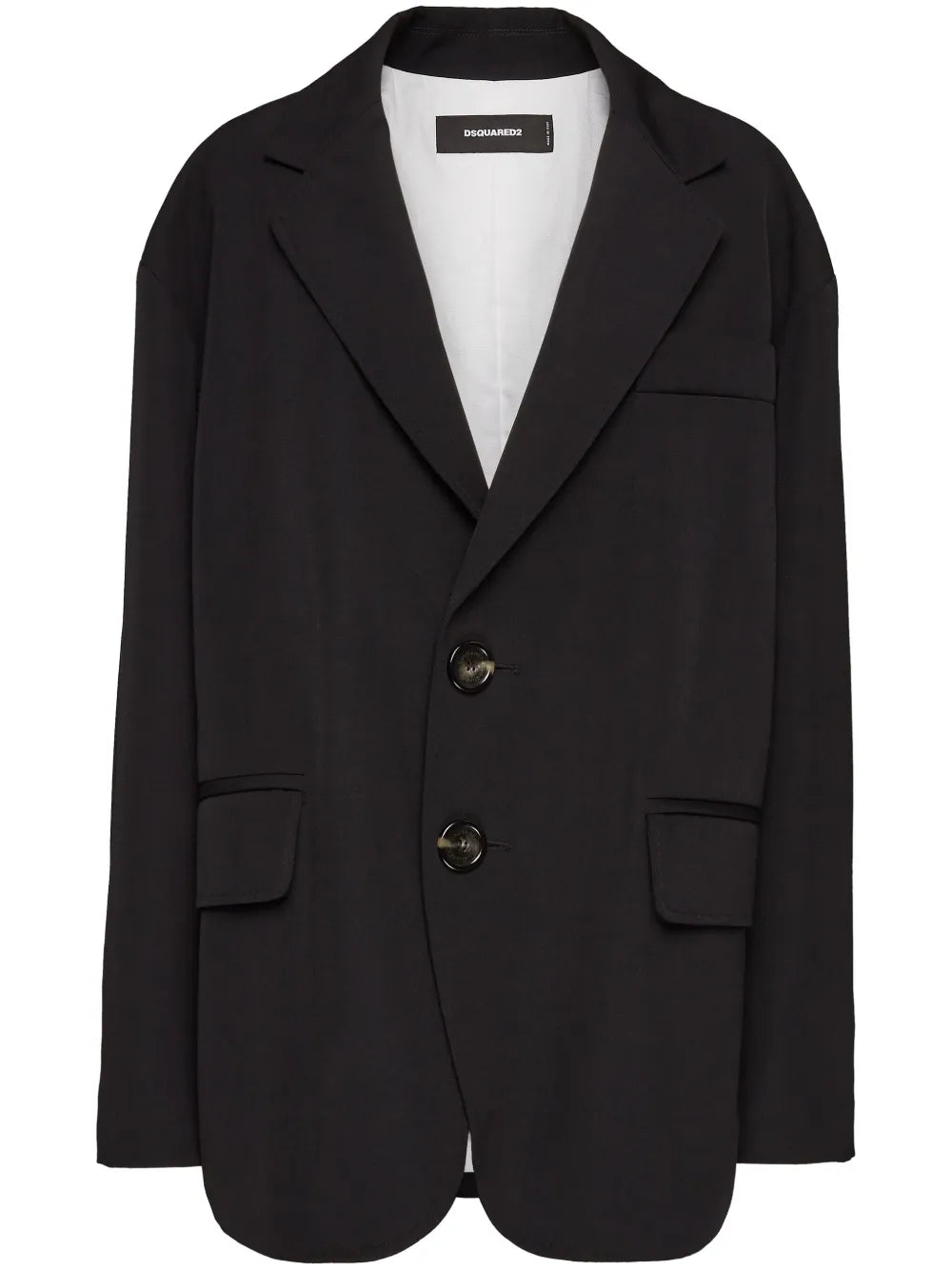 Single-Breasted Tailored Blazer
