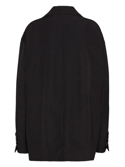 Single-Breasted Tailored Blazer