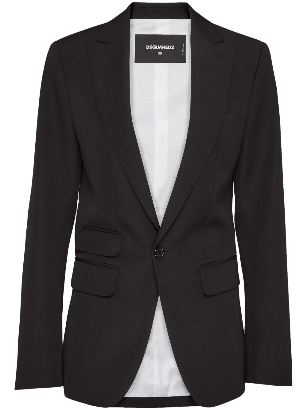 Single-Breasted Tailored Blazer