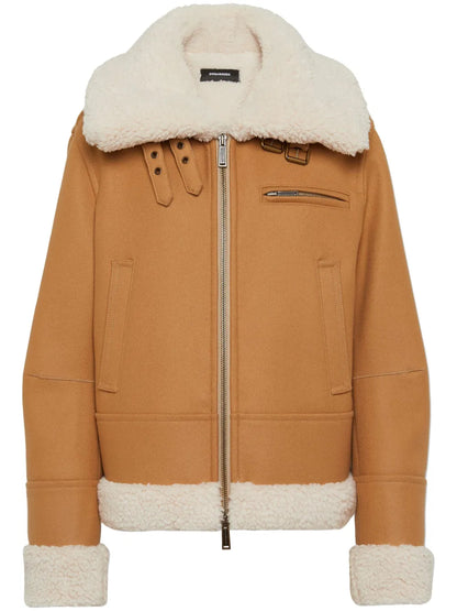 Easy Faux-Shearling Jacket