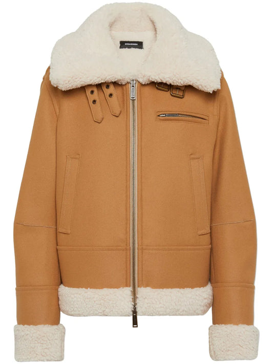 Easy Faux-Shearling Jacket