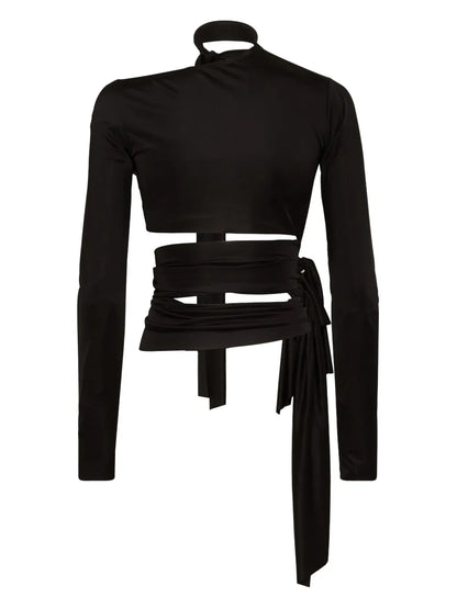 Cut-Out Blouse