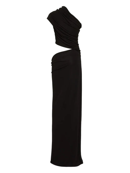 One-Shoulder Maxi Dress