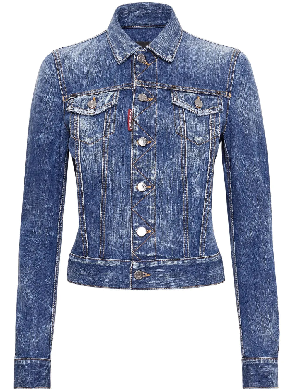 Distressed Denim Jacket
