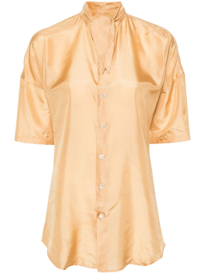 Tied Silk Shirt