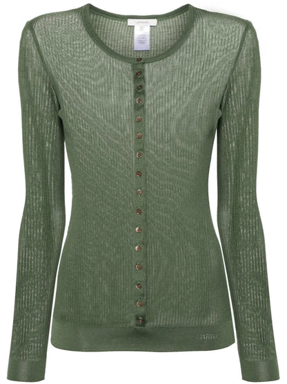 Ribbed Fine-Knit Jumper