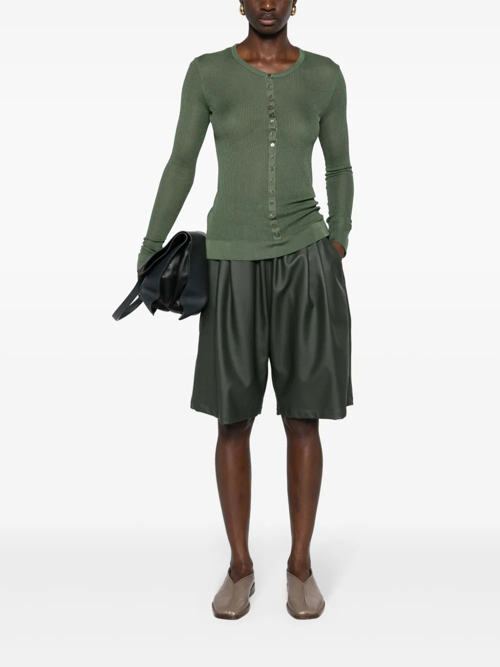 Ribbed Fine-Knit Jumper