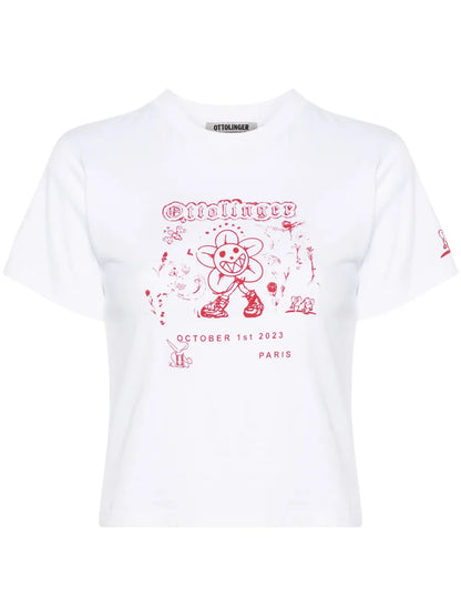 Logo-Print Cotton T-Shirt