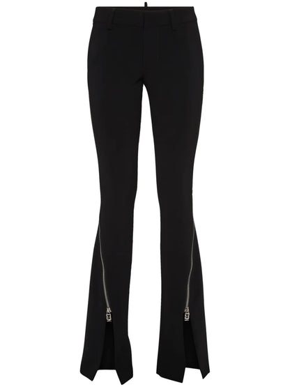 Low-Rise Bootcut Trousers
