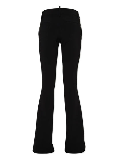 Low-Rise Bootcut Trousers