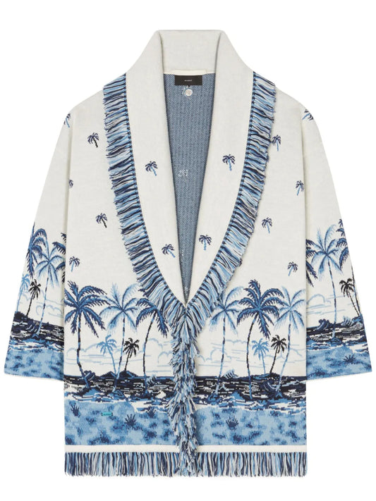 The Tale Of A Hawaiian Virgin-Wool Cardigan