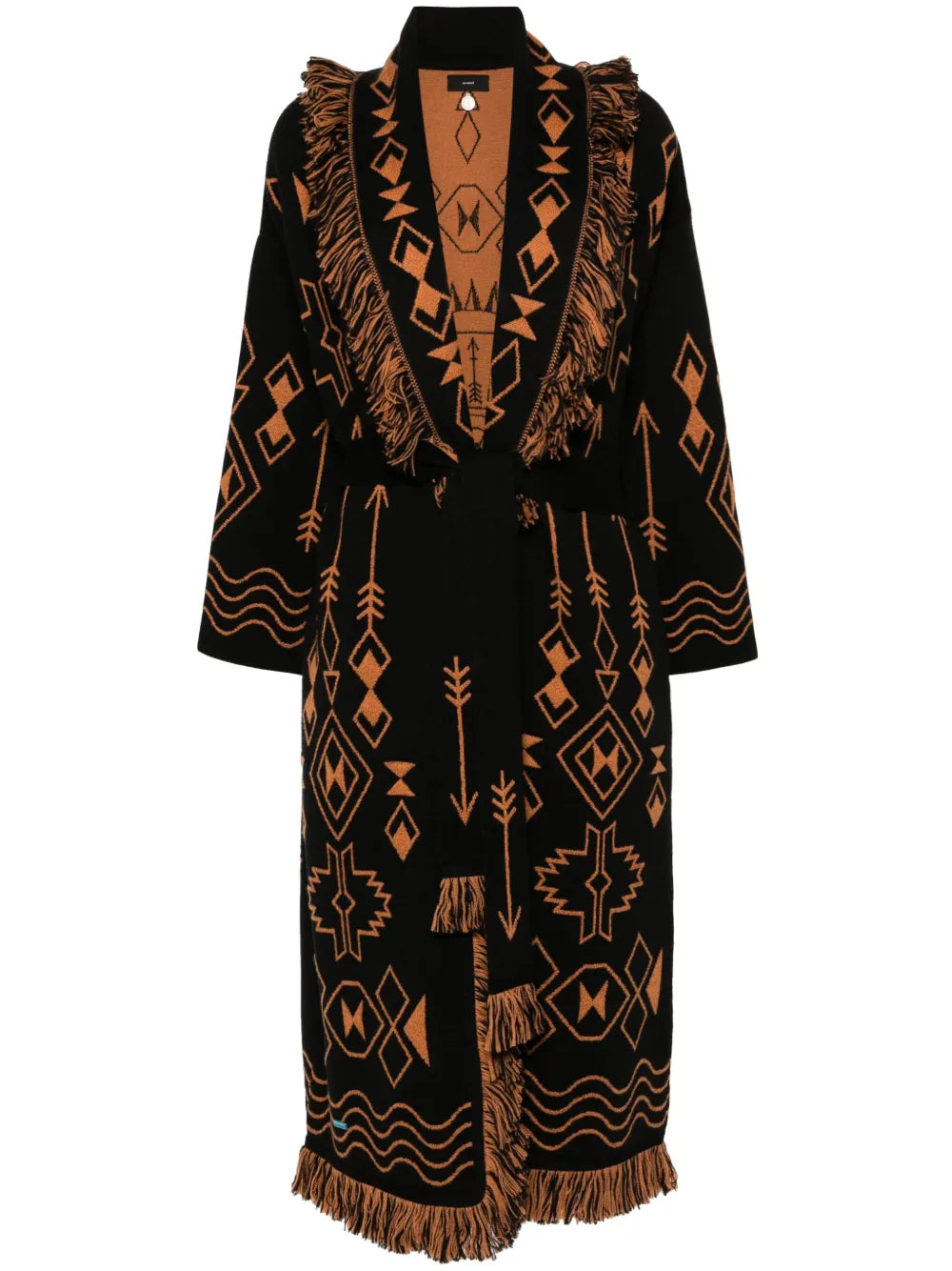 Mystic Gate Fringed Cardi-Coat