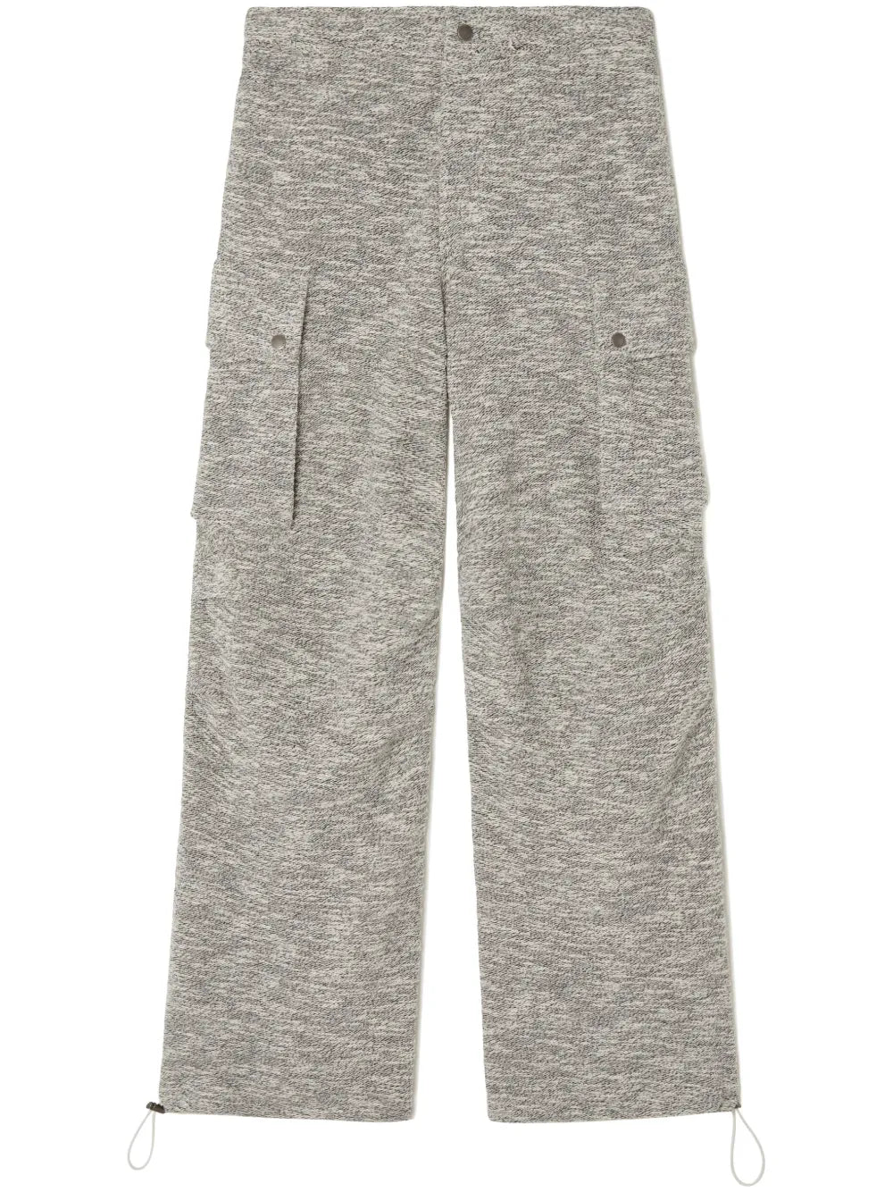 Mouline Cotton Cargo Trousers