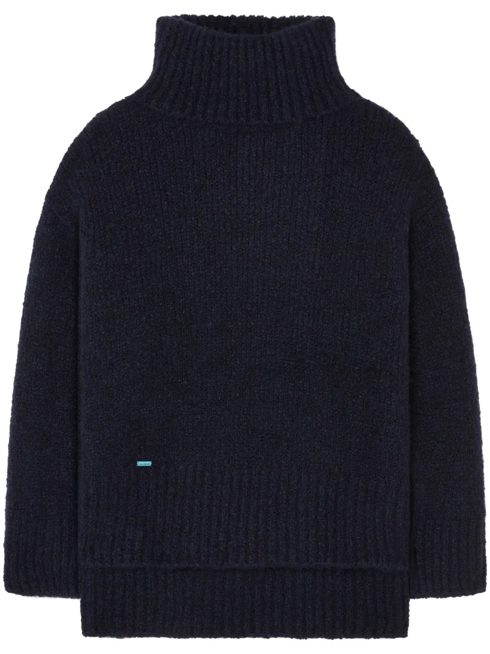 Logo-Plaque Knitted Jumper