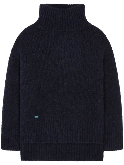 Logo-Plaque Knitted Jumper
