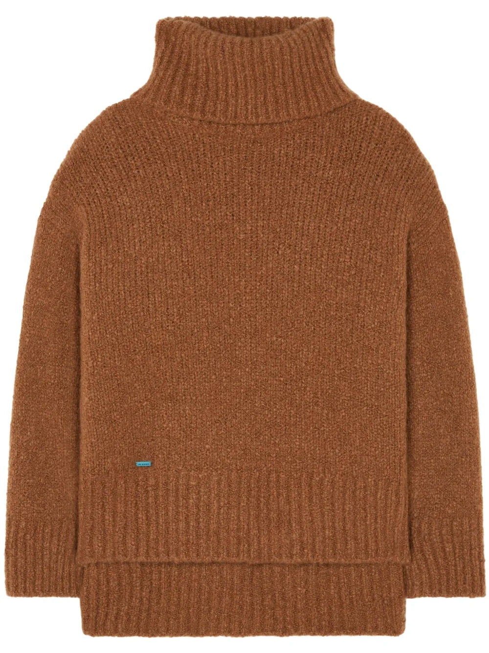 Ribbed High-Neck Jumper