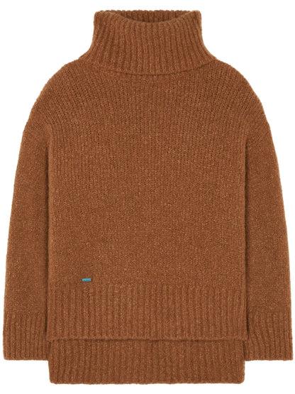 Ribbed High-Neck Jumper
