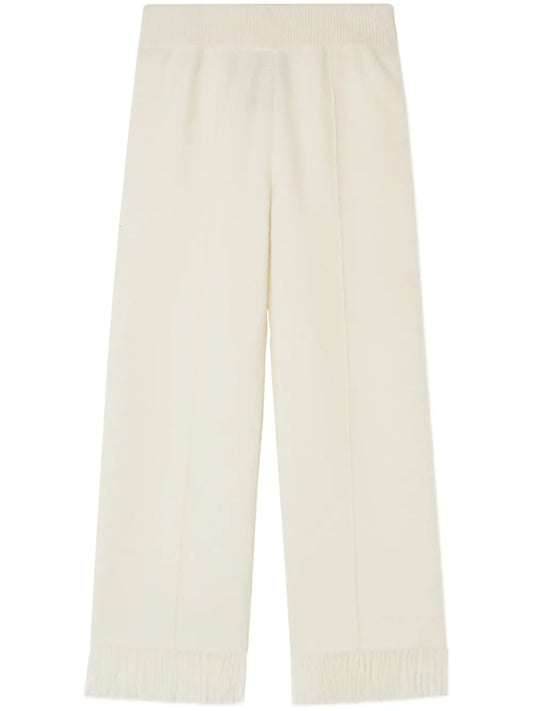 Finest Fringe-Detail Trousers