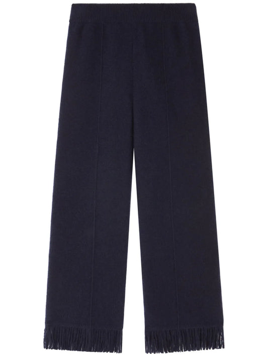 Finest Fringe-Detail Trousers